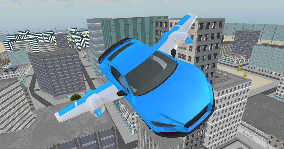 Simulator de mașini zburătoare 3D 2020