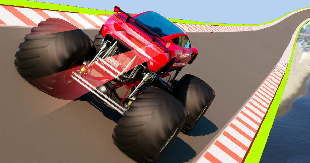 Curse cu Monster Truck Sky